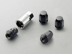 MUGEN WHEEL NUT & LOCK SET 4H SILVER  For INTEGRA DC2 08181-M07-K0S0-S