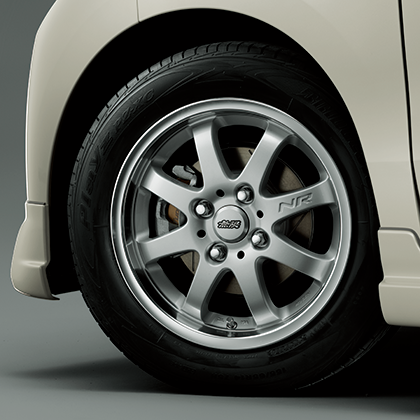 MUGEN Aluminum Wheel NR SILVER  For N-WGN JH1 JH2 42700-NR4B-450S-42