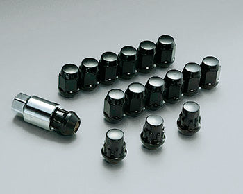 MUGEN Wheel Nut & Lock Set Black  For N-BOX JF3 JF4 08181-M07-K0S0-BL