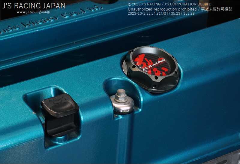 J'S RACING SPL OIL FILLER CAP MATTE TITANIUM OFW-MT