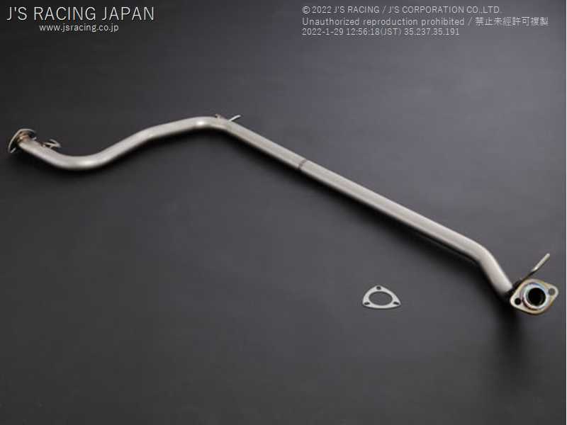 J'S RACING FX-PRO FULL TITANIUM MUFFLER CENTER PIPE 50C FOR HONDA FIT GK5 FTM-F5-50C