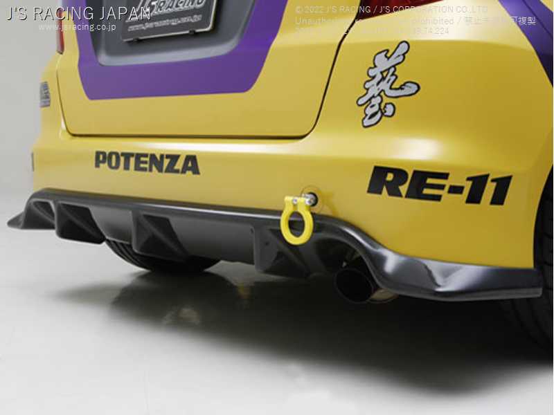 J'S RACING R304 SUS EXHAUST SYSTEM 50RS FOR HONDA FIT GP4 FIT R304-F3HR-50RS