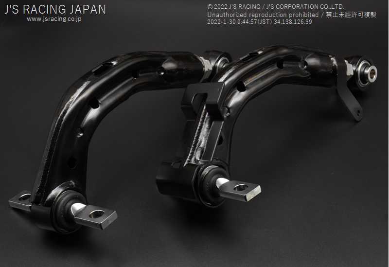 J'S RACING PILLOW ADJUSTABLE REAR UPPER ARM FOR HONDA CIVIC FD2 K20A PRA-D2