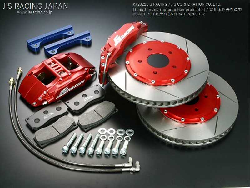 J'S RACING 6-POT CALIPER KIT FOR HONDA S2000 AP1 2 F20C F22C B6P-S1