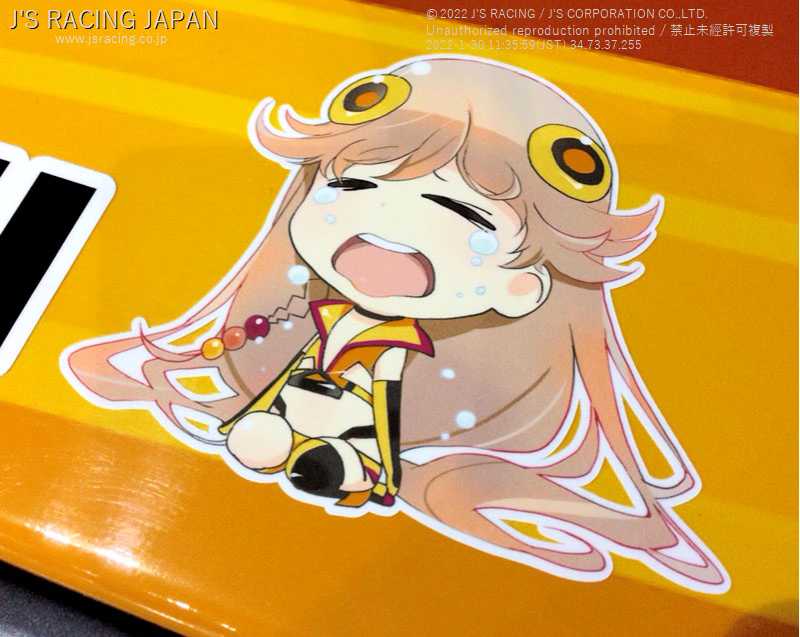 J'S RACING SHIZUKA PROJECT SD STICKER TYPE-2 SPS-SD1-2