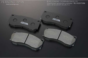 J'S RACING HYPER 6IX DEDICATED BRAKE PAD [CIRCUIT] FOR HONDA S2000 AP1 2 F20C F22C JB6-S1-FP2