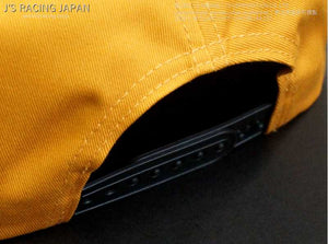 J'S RACING J'S MODE WAZA 69 SILVER CAP BLACK YELLOW WAZA69-SL-BY