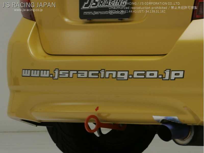 J'S RACING URL STICKER 1050MM JS-URL-04