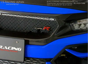 J'S RACING TYPE R EMBLEM FOR FRONT SPORTS GRILL FOR HONDA CIVIC FK8 AG-K8-TREM