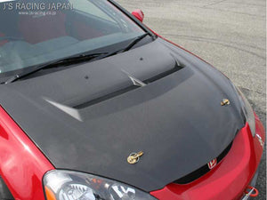 J'S RACING AERO BONNET TYPE-S FULL CARBON FOR HONDA INTEGRA DC5 K20A ABS-T5-CC
