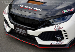 J'S RACING FRONT SPORTS GRILL FOR HONDA CIVIC FC1 AG-FC1