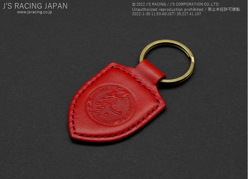 J'S RACING J'S MODE KEY RING TYPE 5 RED KRG-05-RD