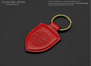 J'S RACING J'S MODE KEY RING TYPE 5 RED KRG-05-RD
