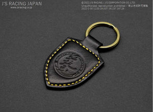J'S RACING J'S MODE KEY RING TYPE 5 BLACK KRG-05-BK