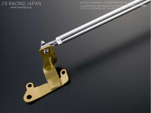 J'S RACING REAR TOWER BAR FOR HONDA FIT GP1 4 LDA-MF6 TB-F3H-R