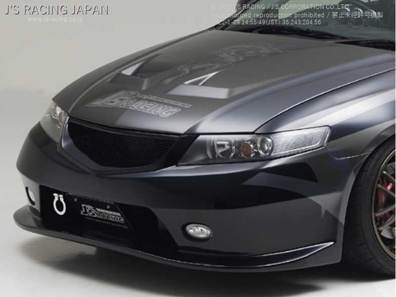 J'S RACING FRONT BUMPER TYPE-S FRP FOR HONDA ACCORD CL7 K20A JSF-E2-F