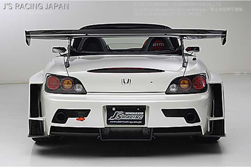 J'S RACING TYPE-GT REAR BUMPER FOR HONDA S2000 AP1 F20C GTR-S1