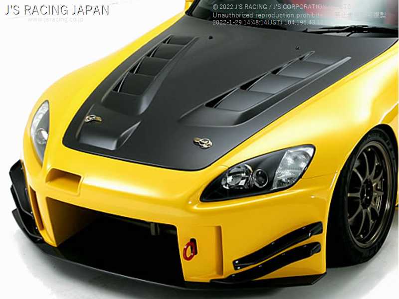 J'S RACING TOTAL AERO SYSTEM TYPE-S CFRP FOR HONDA S2000 AP1 2 F20C F22C JSK-S1-C