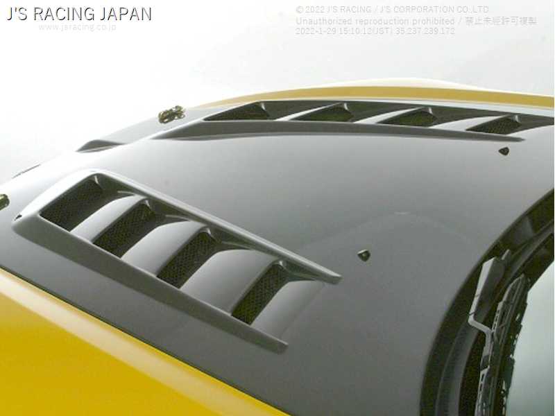 J'S RACING AERO BONNET TYPE-V CARBON FRP FOR HONDA S2000 AP1 2 F20C F22C ABV-S1-C