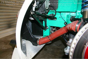 J'S RACING BRAKE DUCT SET FOR TYPE-S BUMPER FOR HONDA S2000 AP1 F20C BDC-S1-JS