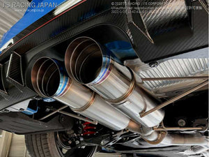 J'S RACING FX-PRO FULL TITANIUM MUFFLER DUAL 70RR FOR HONDA CIVIC FK8 FTMW-K8-70RR