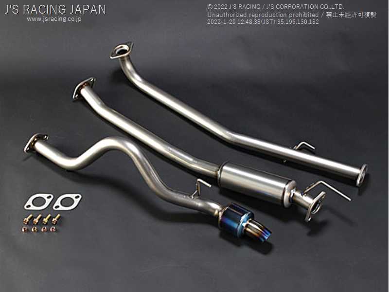 J'S RACING FX-PRO FULL TITANIUM MUFFLER 50RS FOR HONDA N-ONE JG1 NA FTM-NO1N-50RS