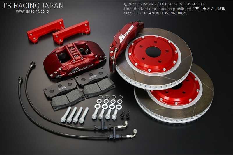 J'S RACING 6-POT CALIPER KIT FOR HONDA CIVIC FN2 B6P-FN2