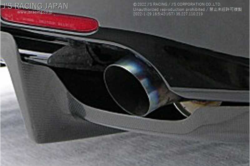 J'S RACING REAR DIFFUSER FRP FOR HONDA ACCORD CL7 K20A RDF-E2-F