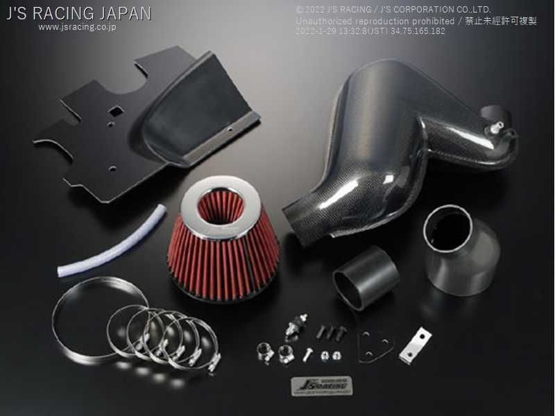 J'S RACING TSUCHINOKO CHAMBER KIT CARBON MT FOR HONDA FIT GD3 L15A TCC-F1-MT