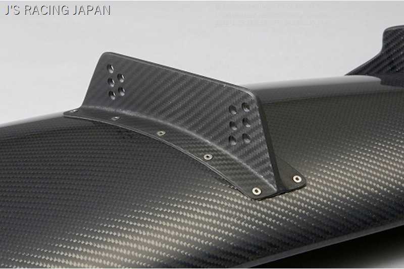 J'S RACING 3D GT-WING WET CARBON TYPE1 FOR HONDA ACCORD CL7 K20A DGW1-E2-W