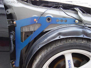 J'S RACING SIDE INNER BRACE FOR HONDA ACCORD CL7 K20A SIB-E2