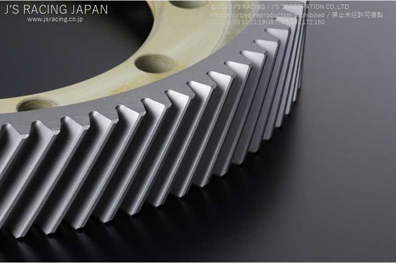 J'S RACING WPC4.6 FINAL GEAR SET FOR HONDA FIT FIT GE8 9 L15A FGW-F3-46