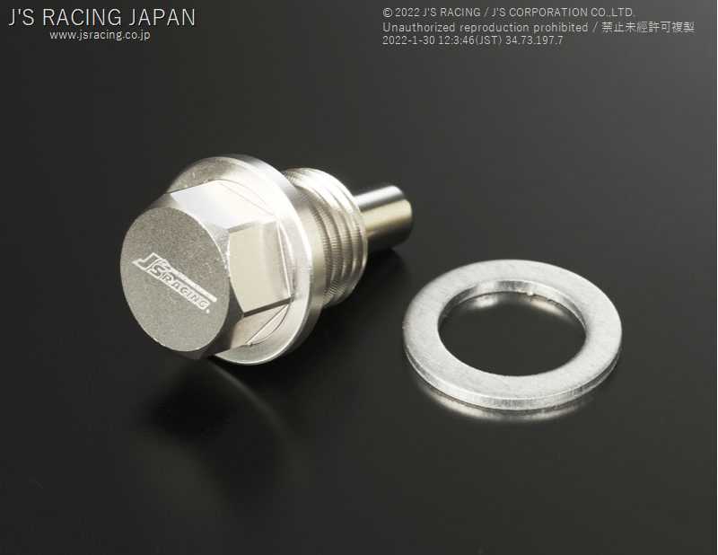 J'S RACING ENGINE MAGNET DRAIN BOLT MDB-EG