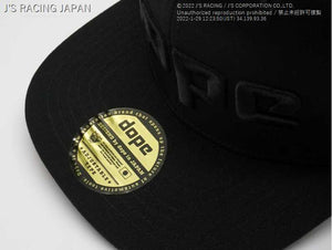 J'S RACING DOPE CAP BLACK BLACK DP-CP-BB