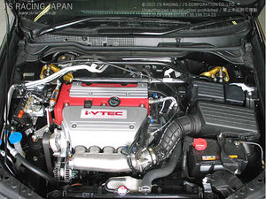 J'S RACING 3D FRONT ALUMINUM STRUT TOWER BAR FOR HONDA ACCORD CL7 K20A TB-E2-F