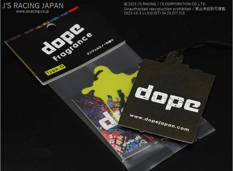 J'S RACING DOPE FRAGRANCE OIL DP-FG-OL