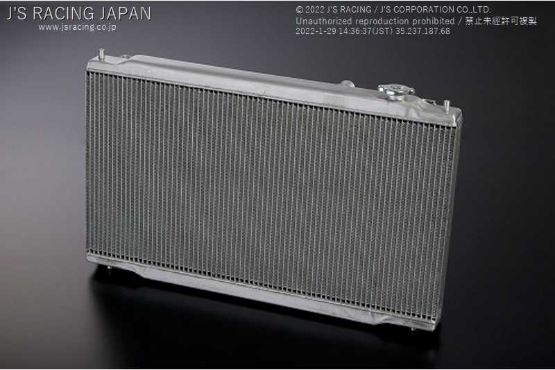 J'S RACING ALUMINUM SPL RADIATOR RR 1.5MT FOR HONDA FIT FIT GE8 9 L15A RAS-F3-RR
