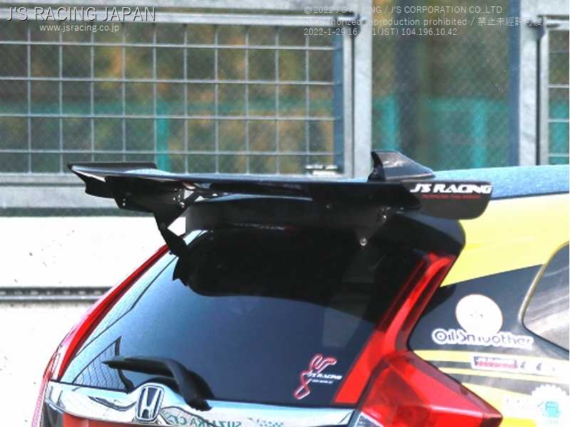 J'S RACING 3D GT-WING1300 WET CARBON FOR HONDA FIT GK5 DGW-F5-W