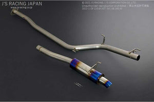 J'S RACING SUS EXHAUST PLUS 70RR FOR HONDA CIVIC FD2 K20A T304-D2-70RR