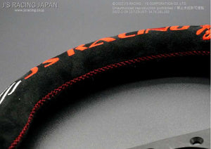 J'S RACING XR STEERING TYPE-F 69 LIMITED RED SUEDE FOR  XRSG-TF69-RDSD