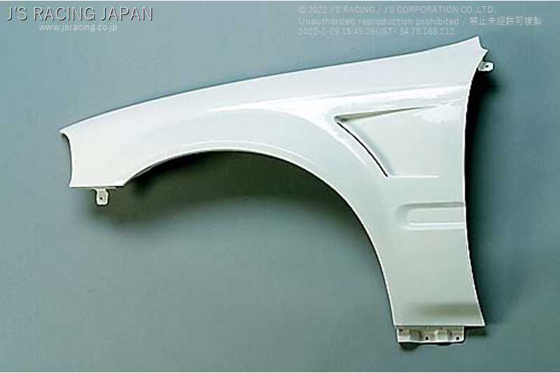 J'S RACING FRONT WIDE FENDER FOR HONDA CIVIC EK4 B16A JSWF-H4M