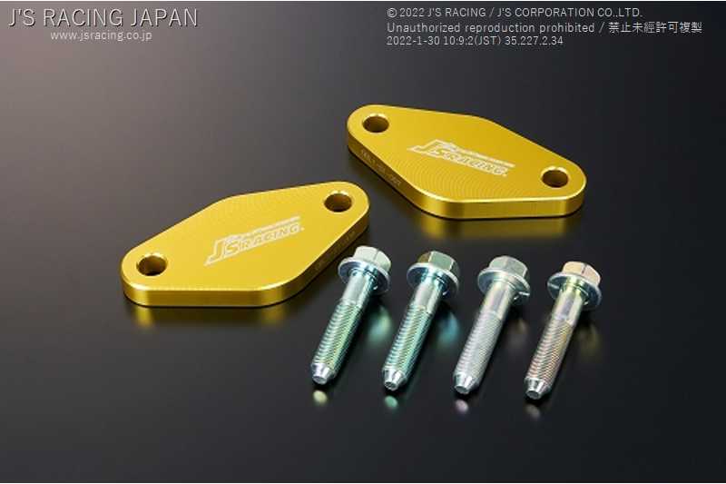 J'S RACING ROLL CENTER ADJUSTER PLATE L1 12MM FOR HONDA S2000 AP1 2 F20C F22C CAJ-S1-RPL1