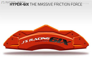 J'S RACING HYPER 6IX DEDICATED BRAKE PAD [CIRCUIT] FOR HONDA S2000 AP1 2 F20C F22C JB6-S1-FP2