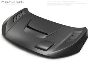 J'S RACING AERO BONNET TYPE-V CARBON CARBON FOR HONDA CIVIC FK8 ABV-K8-CC