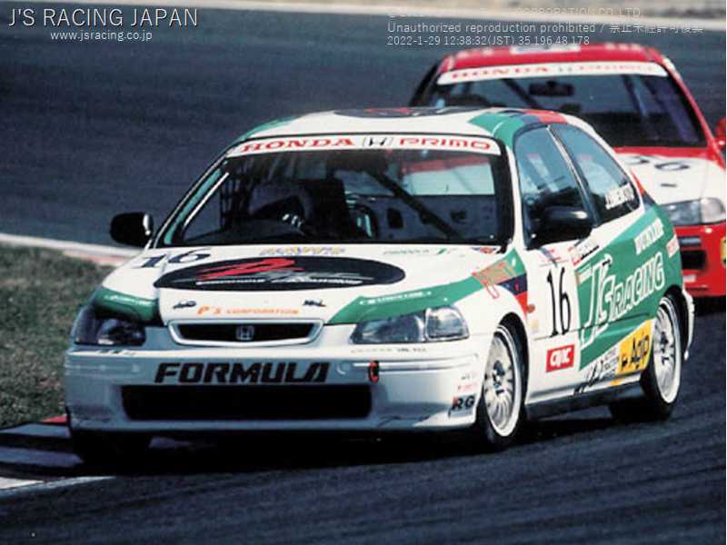 J'S RACING R304 SUS EXHAUST 60R FOR HONDA CIVIC EK9 B16B R304-H5-60R