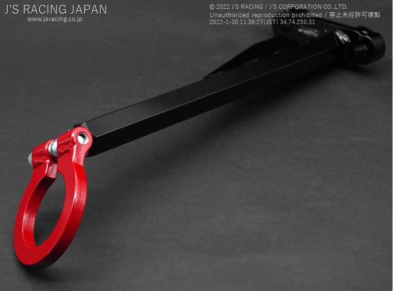 J'S RACING FRONT TOW HOOK FOR HONDA CIVIC FK8 KF-K8-F