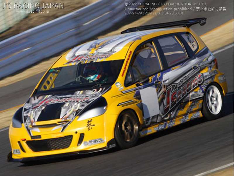 J'S RACING R304 SUS EXHAUST 50RS FOR HONDA FIT GD1 3 L13A L15A R304-F1-50RS