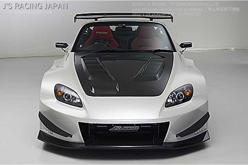J'S RACING TYPE-GT WIDE BODY AERO SYSTEM FULL KIT FRP FOR HONDA S2000 AP1 2 F20C F22C GTK-S1-F