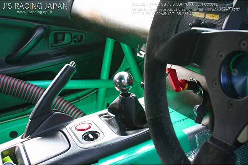 J'S RACING TITANIUM SHIFT KNOB POLISHED SILVER TSN-SL