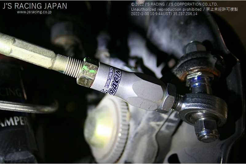 J'S RACING PILLOW TIE ROD END SET FOR HONDA S2000 AP1 2 F20C F22C PTE-S1